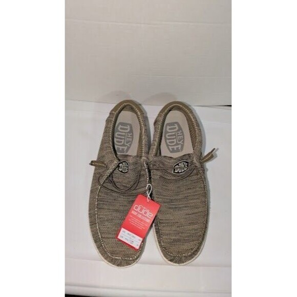 Hey Dude Men's Wally Sox Brown Round Toe Casual Shoe 40019255, size 13 NWT - Picture 2 of 7